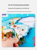 Cross-Border Children's Educational World Map Wooden Puzzle for Early Learning