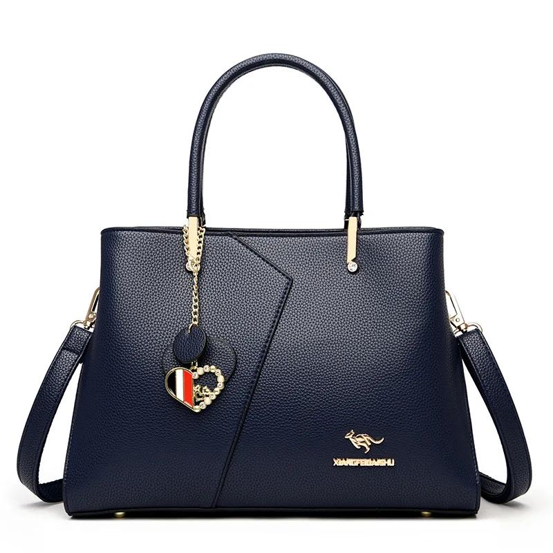 Square Shoulder Bag for Women In PU Leather  Large Bags  Women's Crossbody Bags  Fashion  New