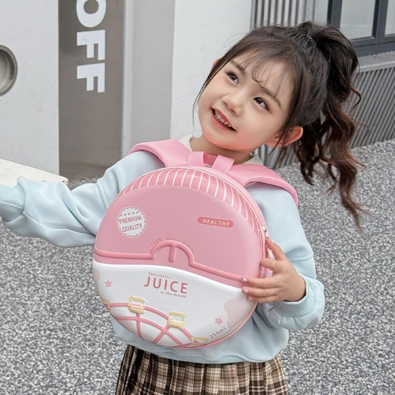 Stylish Adorable And Dual Shoulder Backpack For Kids With Fun Breathable Fabric Oxford