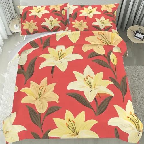 Comforter Pink Blue Cloud Pattern Queen King Size Starry Sky Bedding Set Girls Room Decoration Dream Garden 3 Pcs
