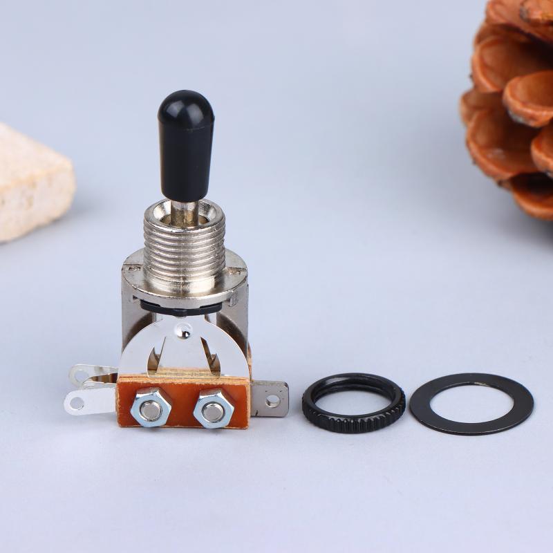 3 Way Toggle Switch For Electric Guitar 3 Gear Switch With Tip Cap Electric Guitar Pickup Selector Switch Accessories