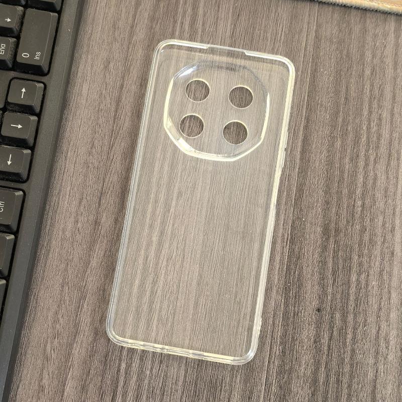 For Blackview Shark 6 Transparent Black TPU Phone Case for BLACKVIEW BV Shark6 Silicone Soft Cover Protective Back Shell Coque