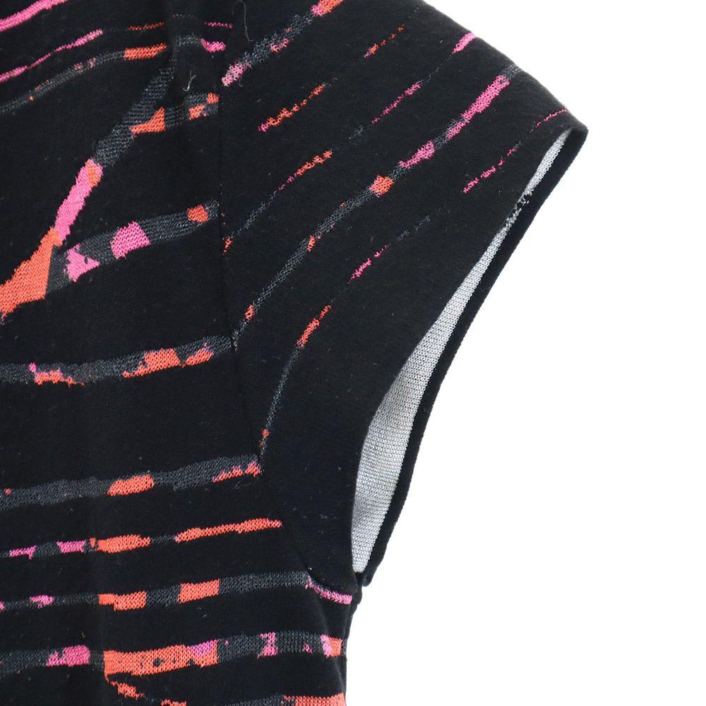 Kenzo Overall Handle Short Sleeve One Piece Black Series Women Used