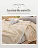 Velvet Coral Fleece Blanket for Baby, Nap, Sofa, and Bed - Pineapple Grid Design