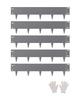 Steel Landscape Edging, 5 Packs 39 X 5 In Rust-Resistant Metal Landscape Edging, Bendable Garden Edging Border, Heavy Duty Lawn Edging