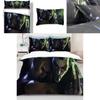 Megamind Quinn Harley Joker Duvet Cover With Pillow Cases Cartoon Set Bedding