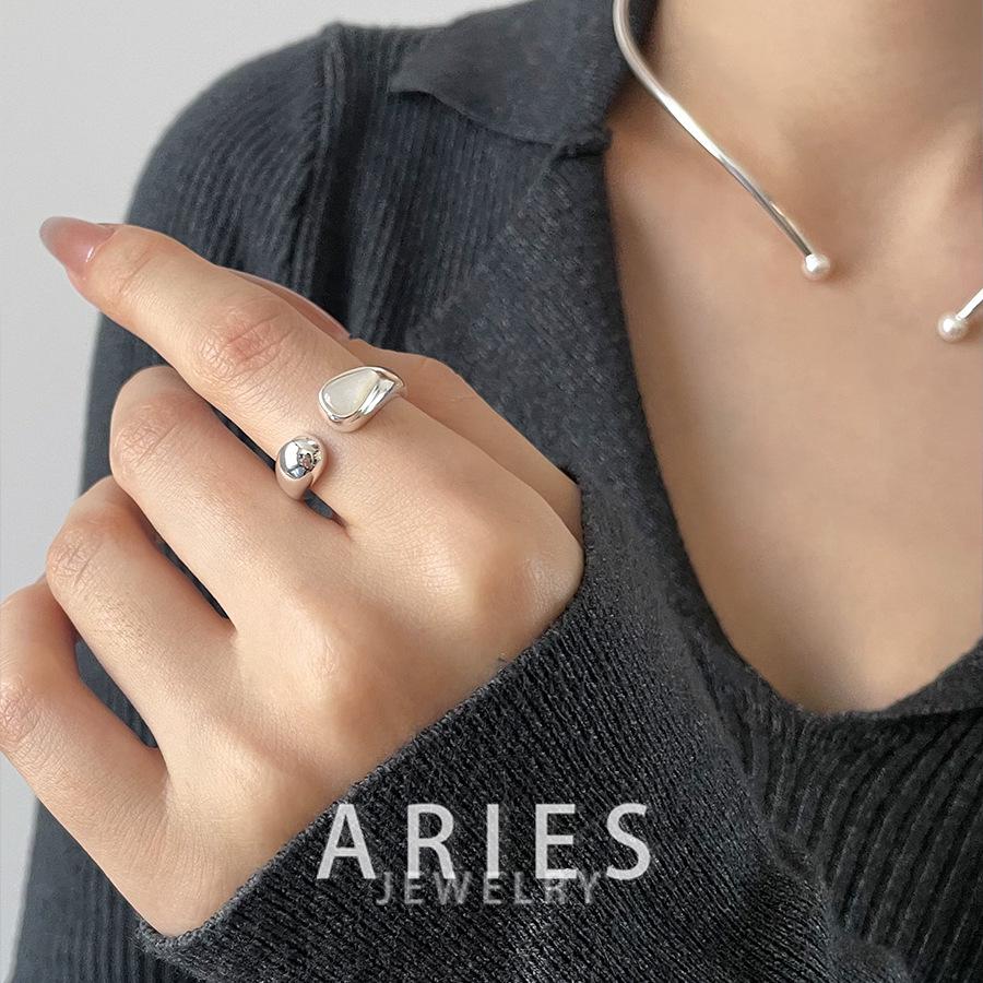 Adjustable Water Drop Ring: Fashionable, Stackable, Personalized Hip Hop Style for Women
