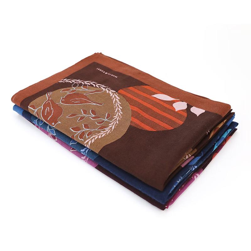 MARJA KURKI Moon's Radiance Printed Wool Scarf
