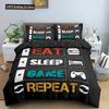 Gamepad Polyester Duvet Cover Set Colourful Button King Play Gamer Bedding Set Kid Teen Man Video Game For Child Game Room Decor
