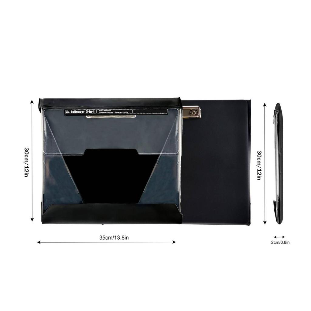 Clipboard Folder with Cover Lightweight Rigid for Students