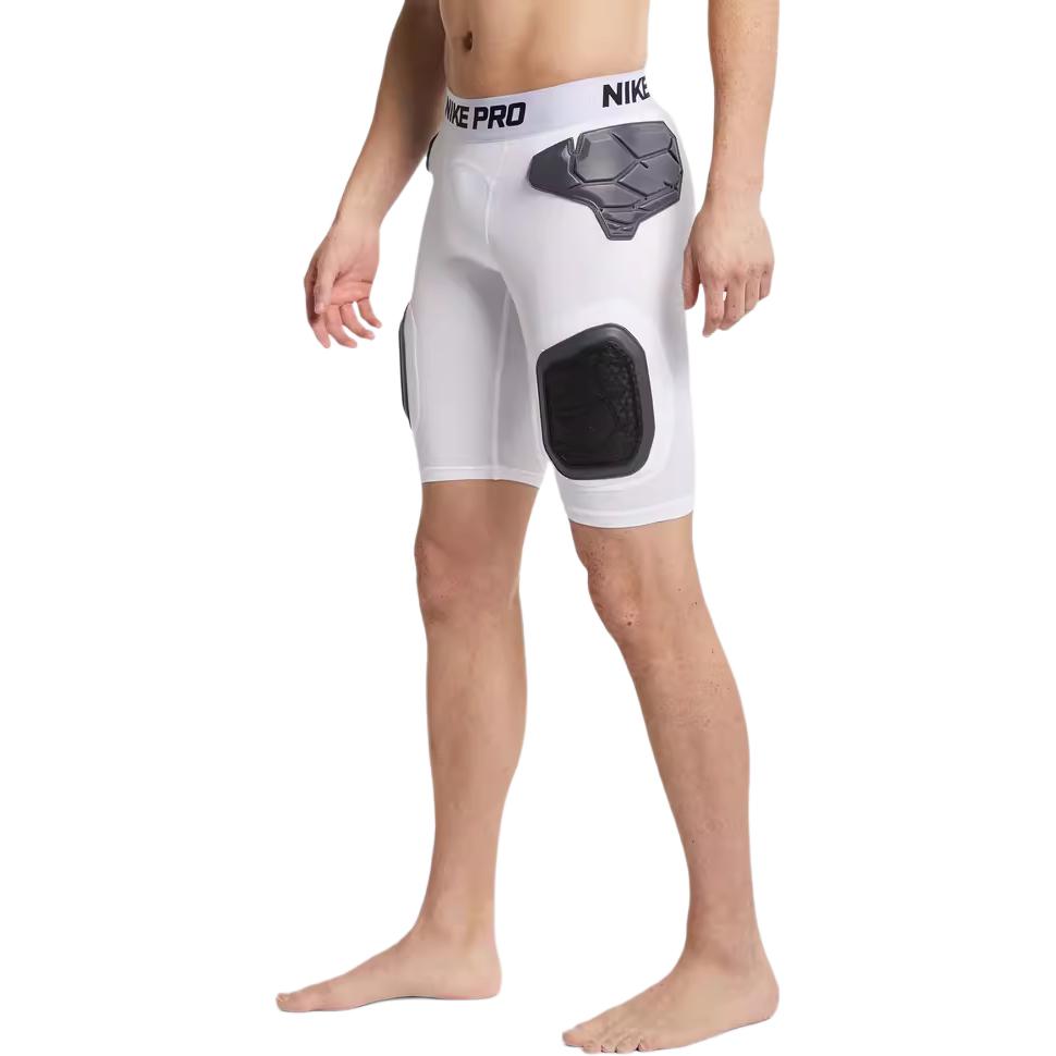 Nike Pro HyperStrong Men's Padded Football Shorts White Black AQ2732-100