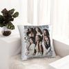 Katseye Kpop Style Y2K Gruppenkissenbezug Weicher Polyester-Kissenbezug Dekor Kissenbezug für Sofakissen Zuhause Quadratisch 45x45cm