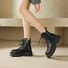 Augustine Martin Boots Women's 2025 New Autumn and Winter British Style with Skirt Platform Maillard Spring and Autumn Boots