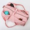 Women Gym Bag Yoga Gym Tote with Wet Pocket And Shoe Compartment Weekender Overnight Duffle for Travel Workout Dance Swimming