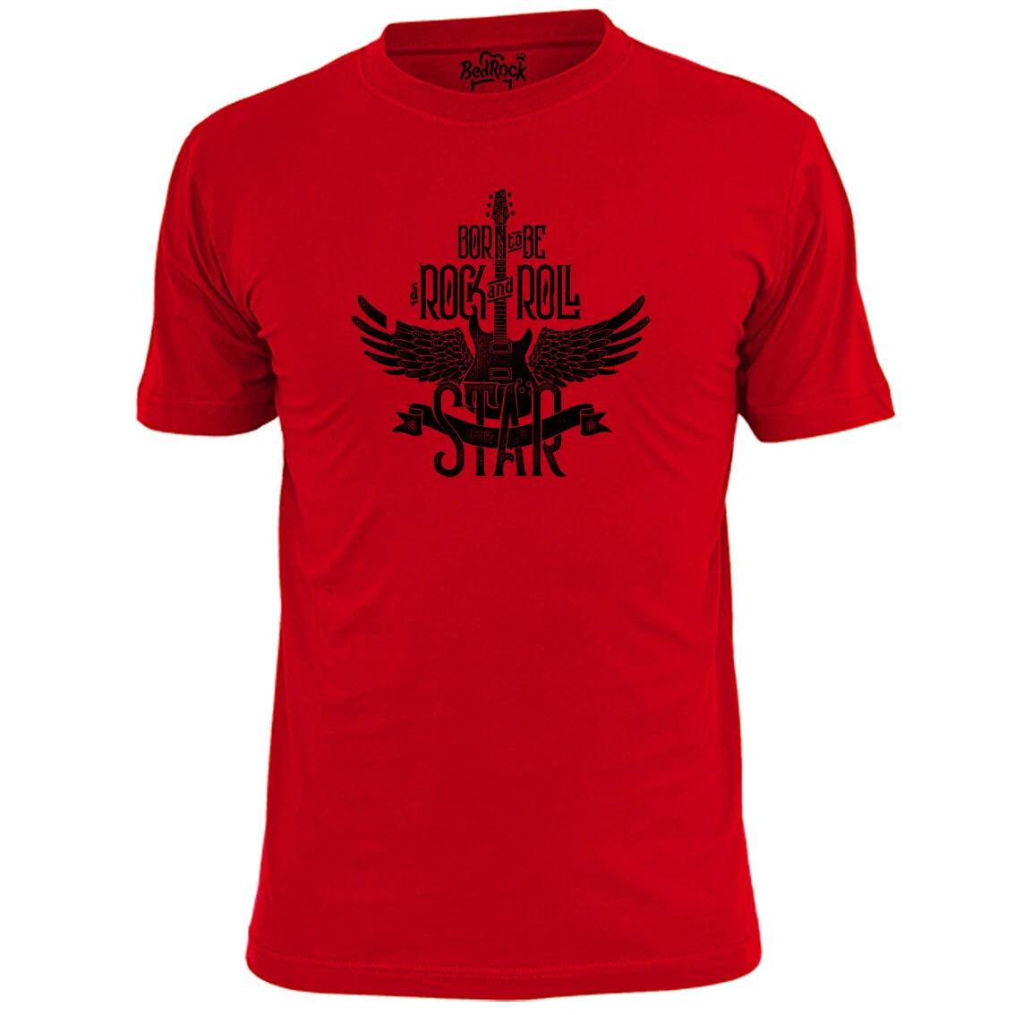 Mens Born To Be A Rock Star T shirt Music Indie XL