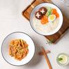 Fou Japanese-Style Underglaze Ceramic Ramen Bowls