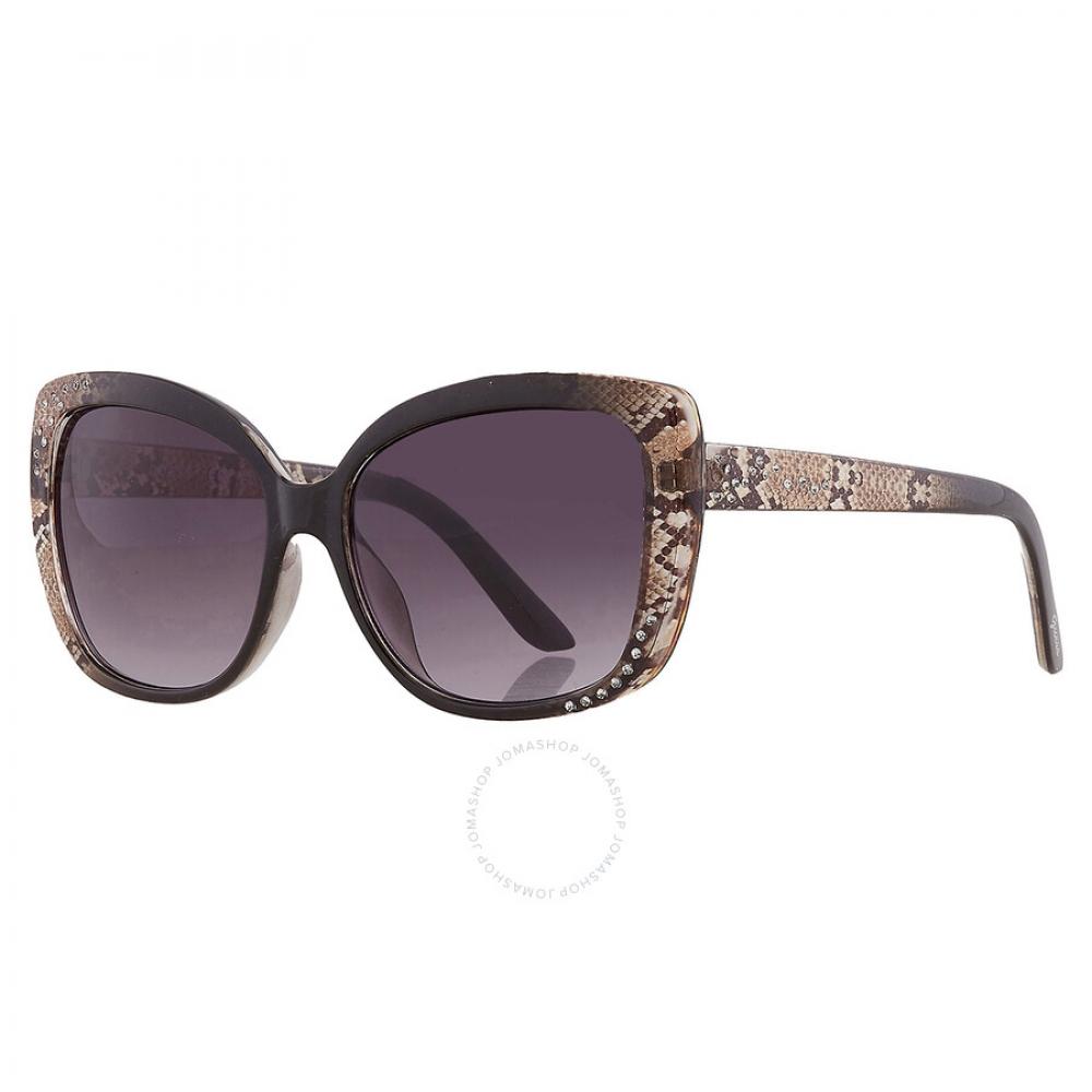 Guess Factory Smoke Gradient Butterfly Ladies Sunglasses Gf0383 05b 57