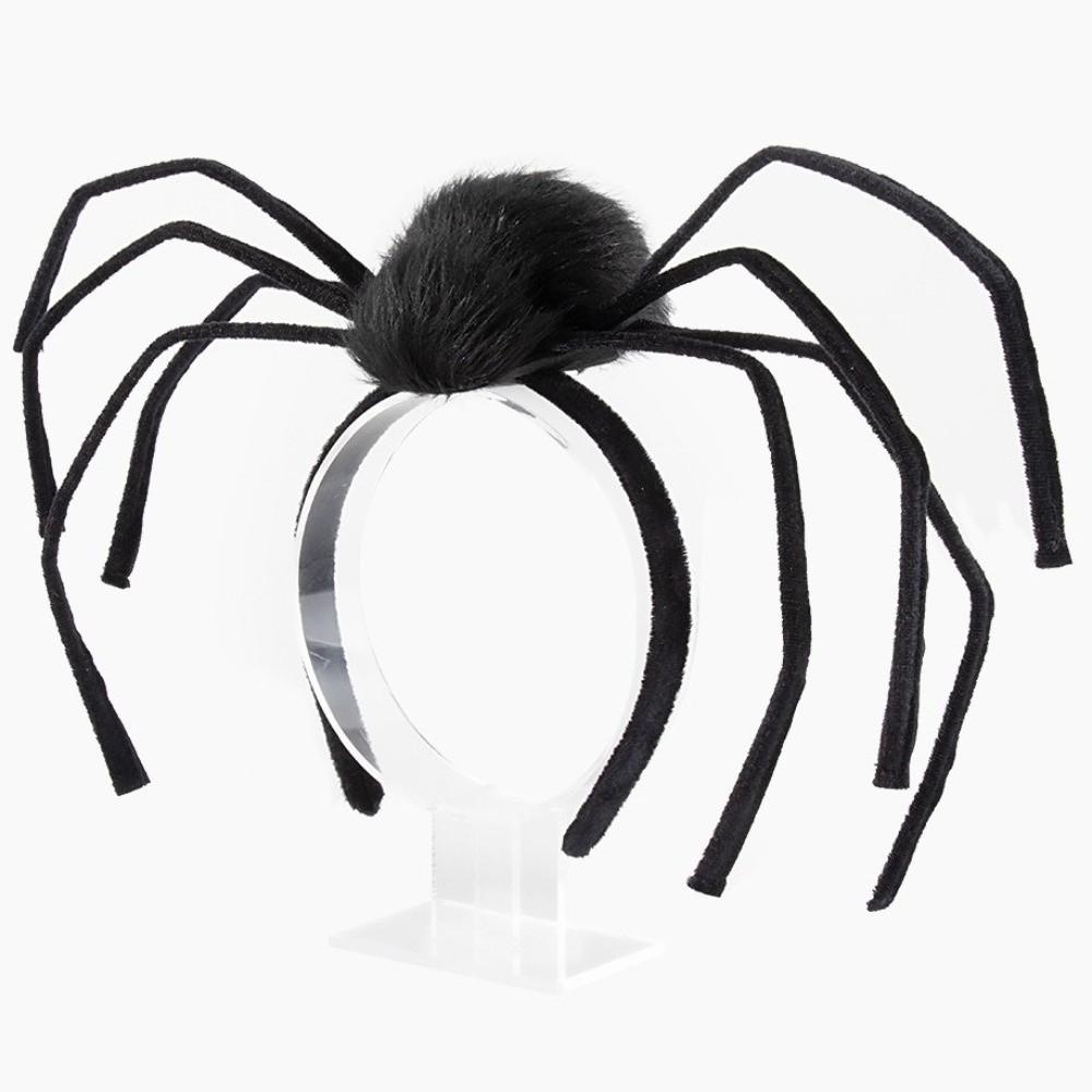 Headwear Halloween Spider Headband Non-slip Halloween Hairbands Women Hair Hoop  Costume