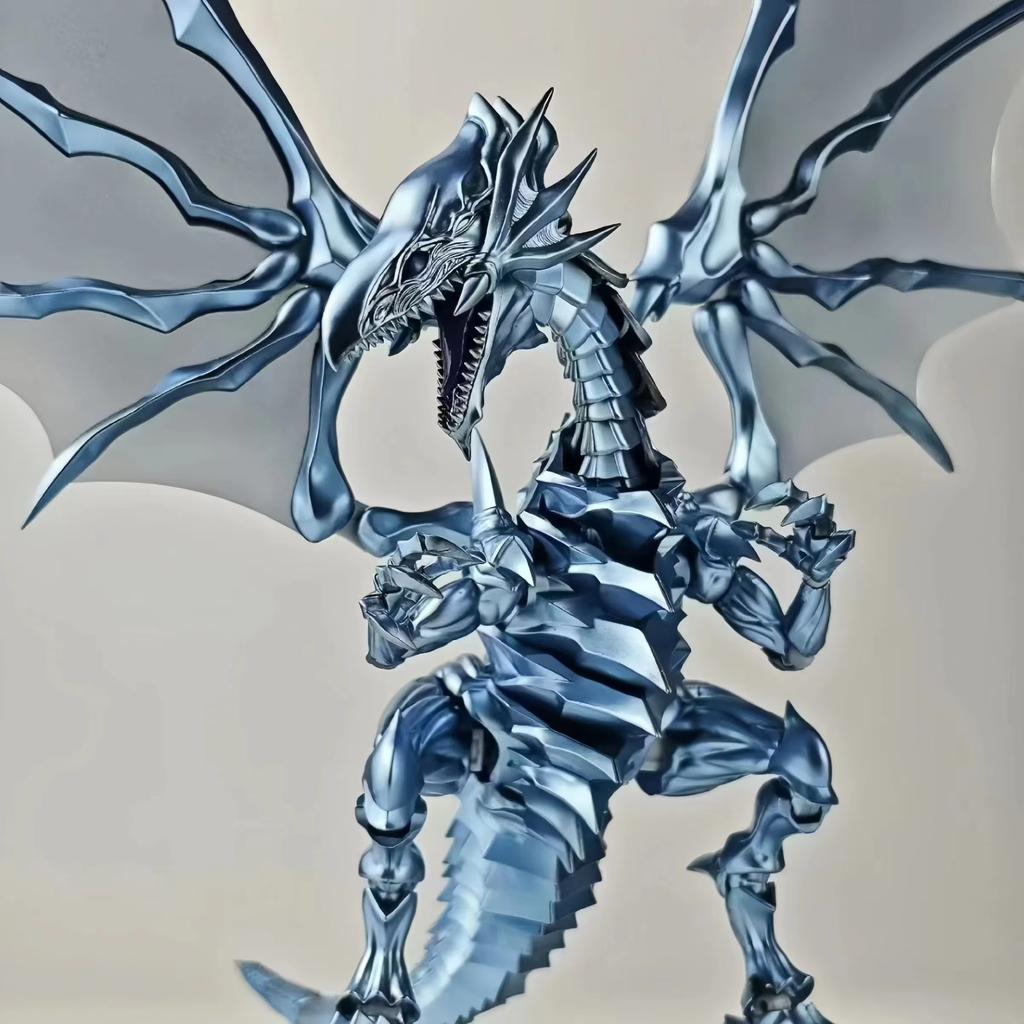 Yu-Gi-Oh Arrogant Dragon Blue-Eyes White Dragon Assembly Model Figure - Desktop Decoration Ideal Holiday Or Birthday Gift