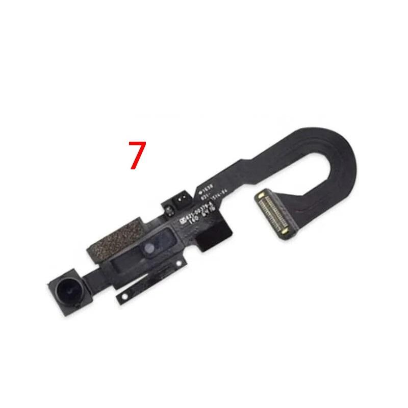 Original Front Facing Facetime Small Camera Flex Cable with Light Proximity Sensor Microphone Assembly For iPhone 7 8 Plus