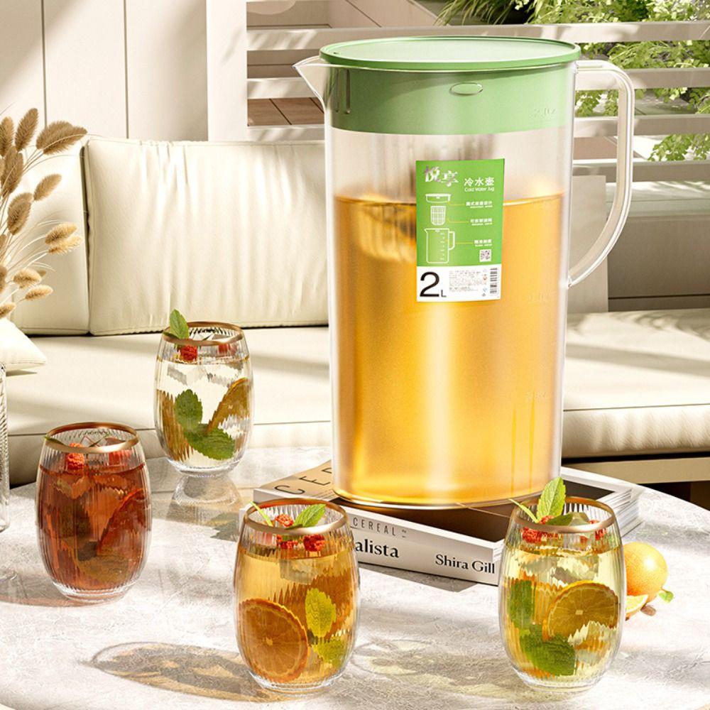 1/2L Drink Dispenser Plastic Cold Water Jug New Drink Water Kettle