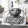 2pac Personalized Text Blanket Multi-purpose Customizable Blanket Soft Warm Cozy Throw For Livingroom Living Room Bed Picnics for All Occasions
