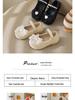 Mädchen Moccasin Sandalen rutschfest Frühling/Herbst 2026 - Weiche Sohle Prinzessinnen Schuhe