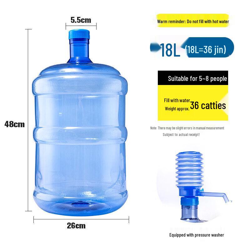 ZISIZ Portable Food-Grade Water Dispenser Bucket with Lid