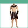 Elegant Western Warrior Role Play Outfit For Men Perfect For Halloween Events