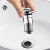 Stainless Steel Floor Drain Filter Washbasin Plug Anti Odor Pop-Up Sink Drain Strainer Basin Stopper Hair Catcher For Shower