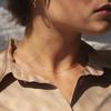 eManco Fine Chain Necklace Stainless Steel Gold Color Pendants Short Long Statement Women  Colar Gift Stainless Steel Jewelry
