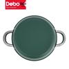 Debo Maifan Stone Soup Pot with Visible Lid - 22cm