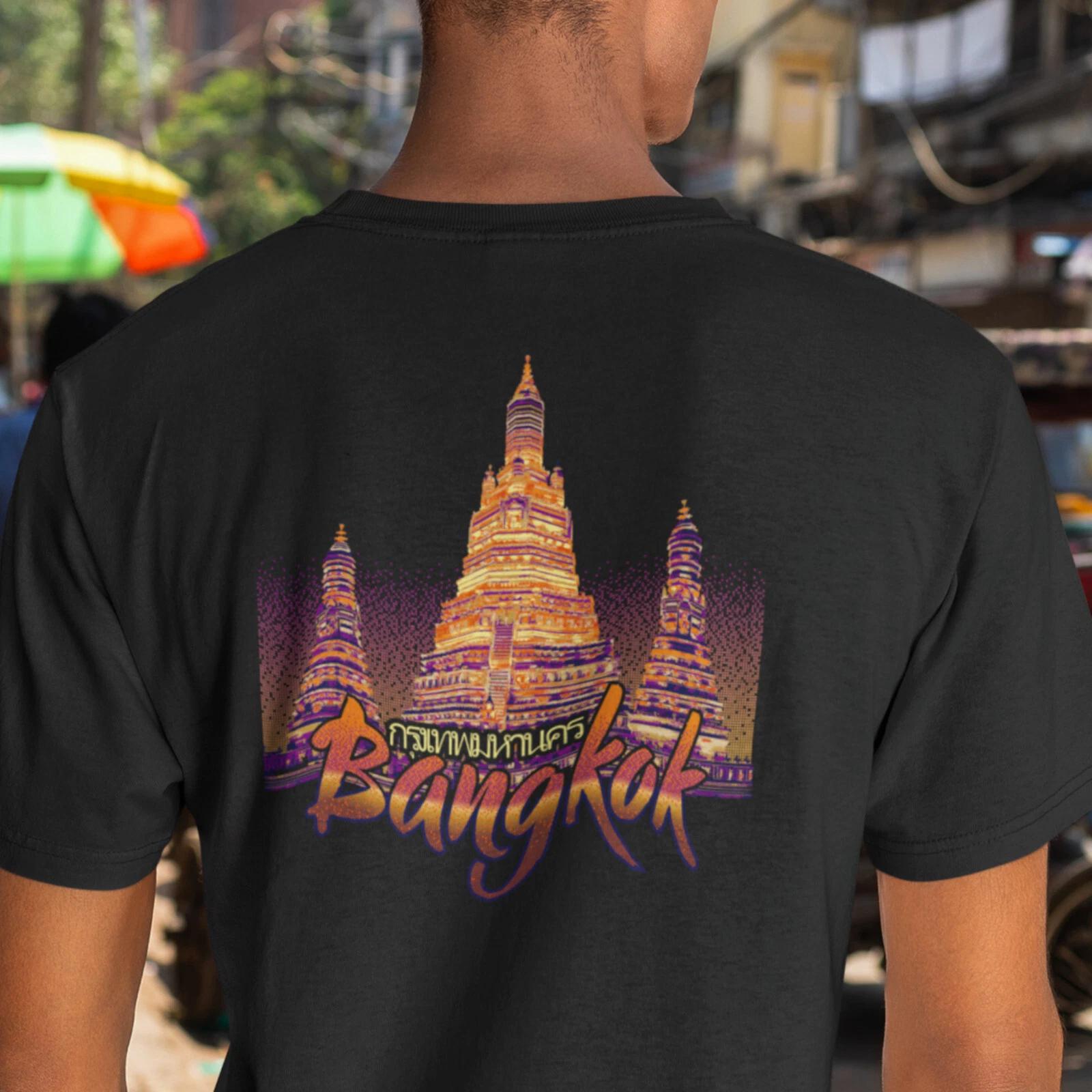 Bangkok Thailand Unisex classic tee featuring Wat Arun - Temple of Dawn S