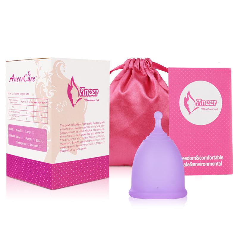 Silicone Menstrual Cup: Reusable Alternative to Sanitary Pads for Women