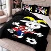 Chivas 3Pcs Bedding Set Duvet Cover With Two Pillowcases For Bedroom Home Decoration