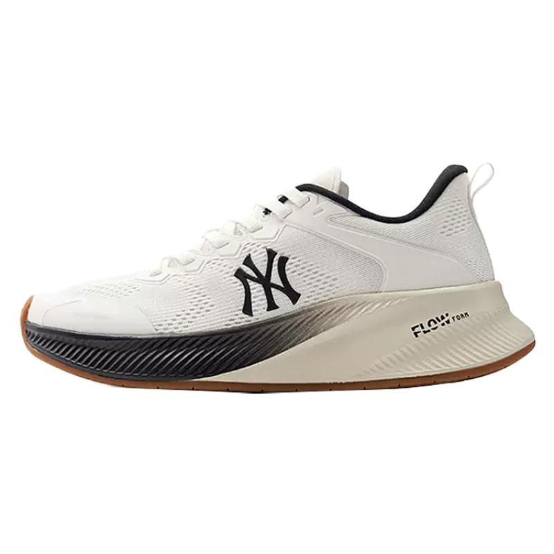 

MLB Chunky Runner Ath-flow Anti-Slip Wear-Resistant Low-Top Casual Running Shoes Unisex Ivory White Sneakers 3ASHATF3N-50IVS 38.5