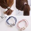 5pcs Korean Fashion Pearl Elastic Hair Bands Women Girls Hair Ties Rope Headwear Children Kids Hair Accessories