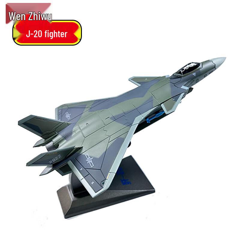 Wenzhiwu J-20 Fighter Jet Model