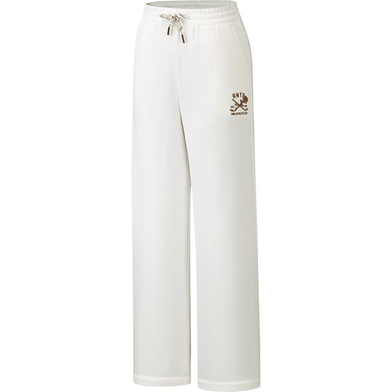 Anta Women s Fleece Lined Wide-Leg Sweatpants XL