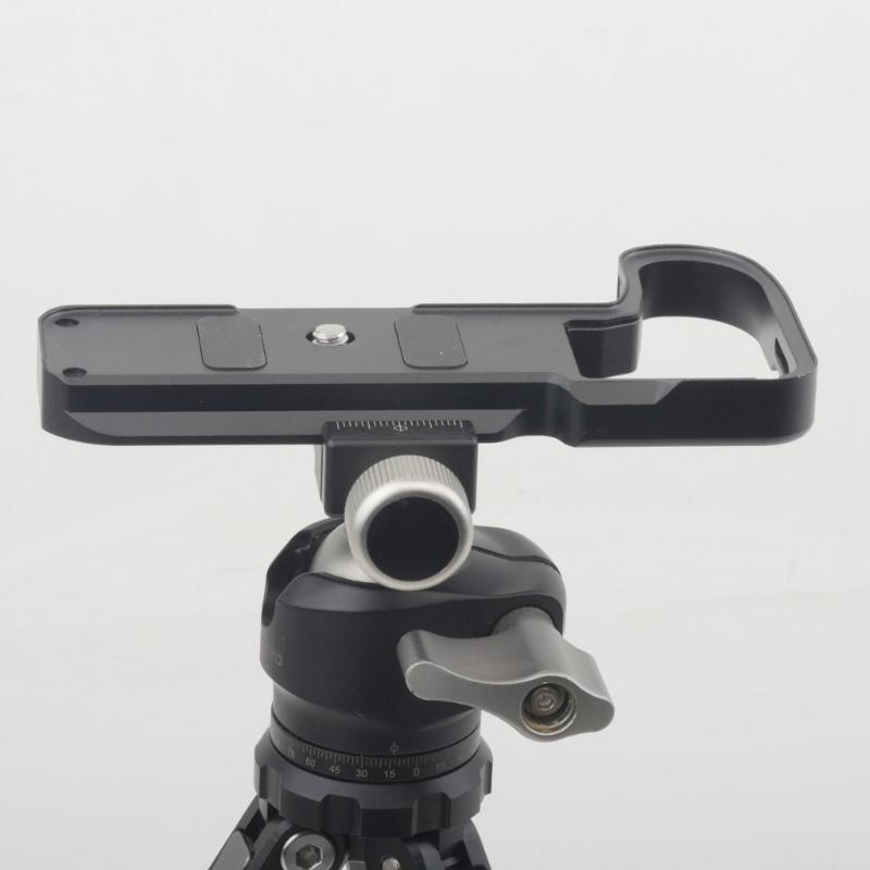Z50II Basisplatte für Z50II Aluminiumlegierung Unterbauplatte mit Schnellwechselplatte für Arca 1/4" 20 Gewindeloch