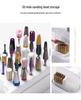 Cross-Border Manicure 30-Hole Grinding Head Storage & Cleaning Box
