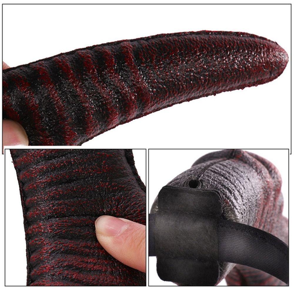 Cosplay Headband Halloween Demon Horns Headband Headpiece Devil Ox Horn Hairband   Photo Props