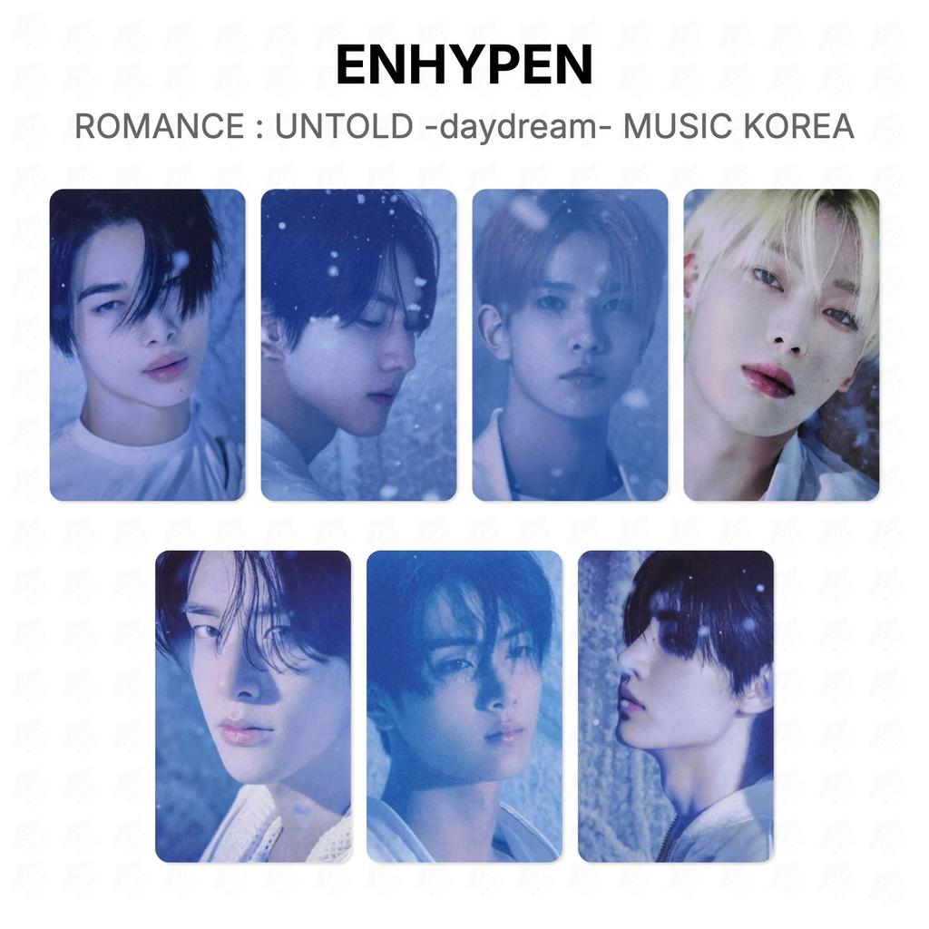 ENHYPEN ROMANCE : UNTOLD -daydream- MUSIC KOREA Oficiální fotokarta