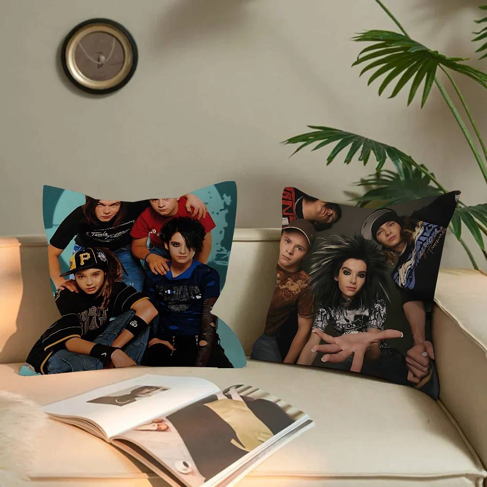 Pop Rock Band T-Tokio H-Hotel Pillow Gift Home Office Decoration Pillow Bedroom Sofa Car Cushion CoverPillow Case