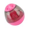 Pet Food Dispensing Ball Interactive Memory Training Dog Slow Feeder Puzzle Toy for Puppy Cat Pink