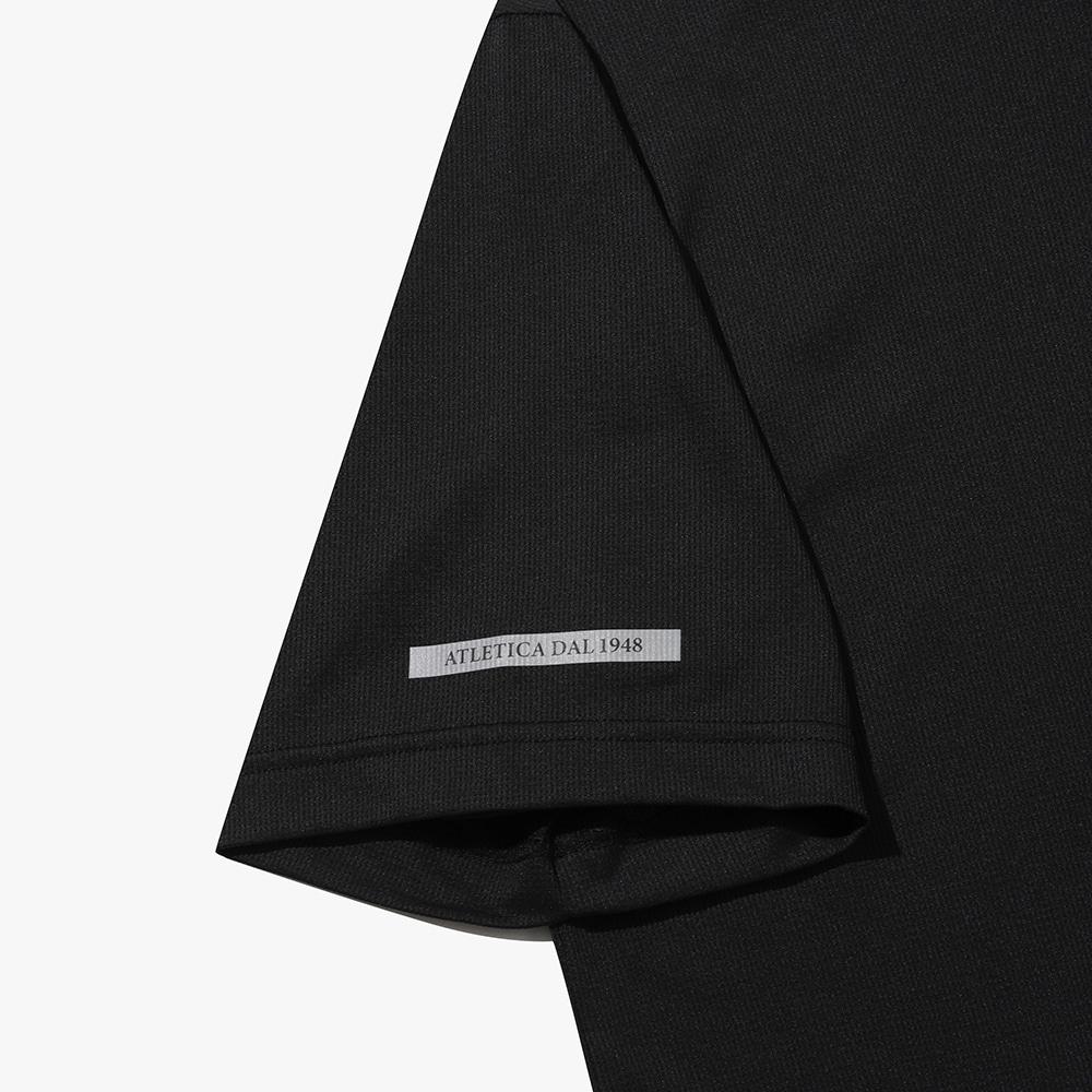 Diadora Basic Logo Performance Short Sleeve T-Shirt Black
