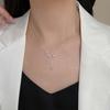 2023 Spring/Summer Hot Item: 925 Silver Leaf Choker Necklace for Women - Light Luxury Design