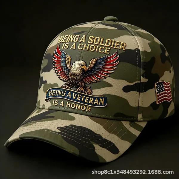 D Shade Baseball Cap Outdoor Cap Men's Digital Printing Anniversary Versatile
