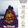 1PC Halloween Pumpkin Blanket, Throw For Sofa, Bed, Travel, Printing Blanket With Soft And Warm Fabric Yy250918188