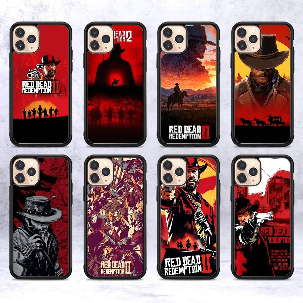 Game Red Dead R-Redemption Phone Case For IPhone 17 16 Pro Max Air 13 12 Mini 14 15 Plus 11 PC+TPU Back Cover